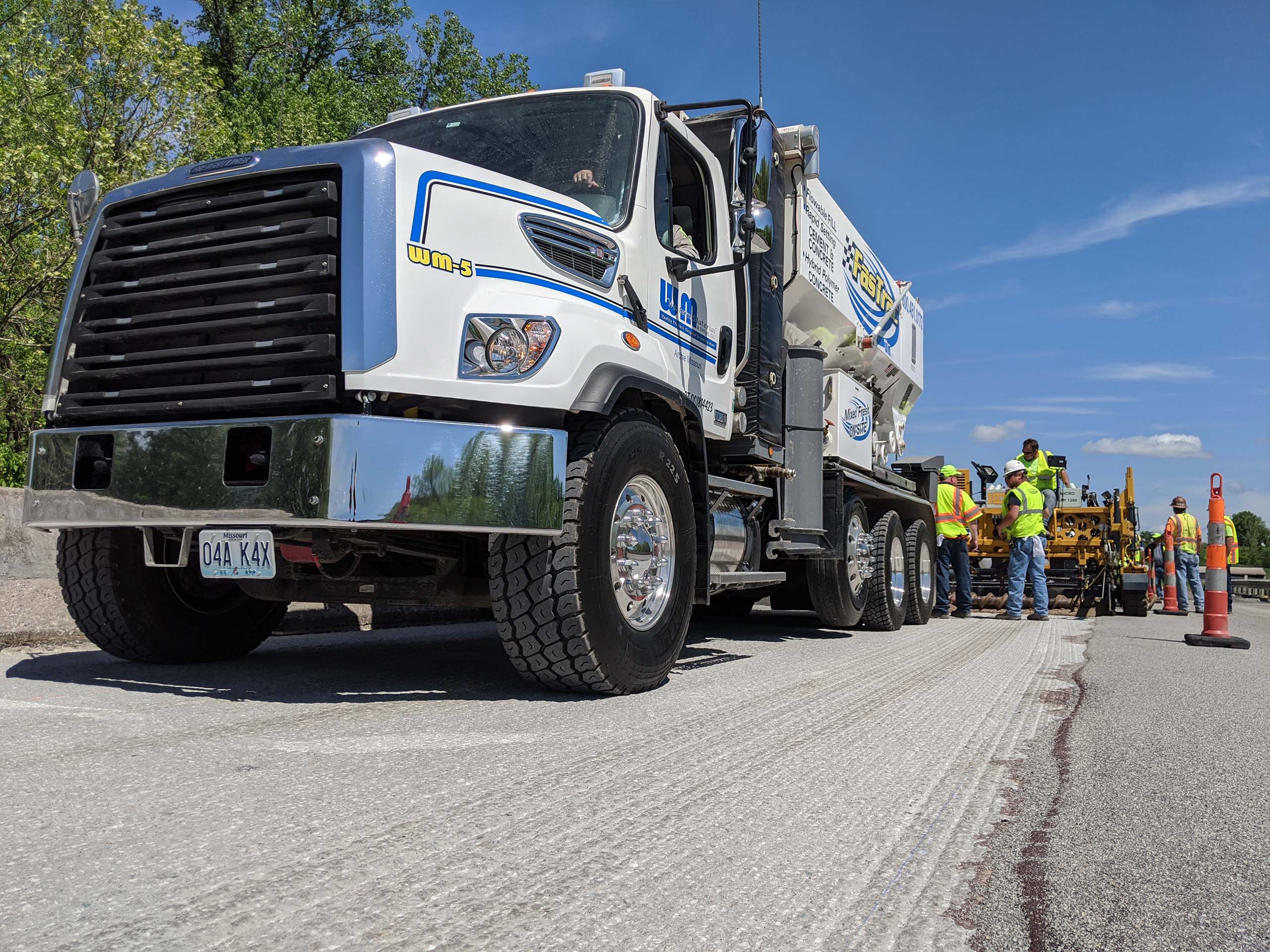 FasTrac Hybrid Polymer Concrete Bridge Deck Overlay