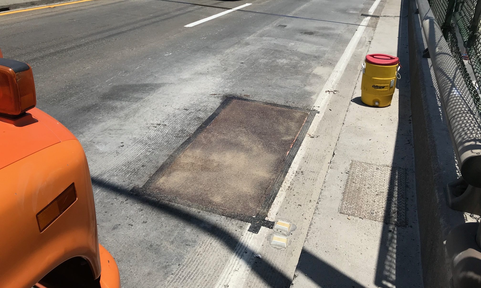 Vincent Thomas Bridge: FasTrac Hybrid Polymer Concrete