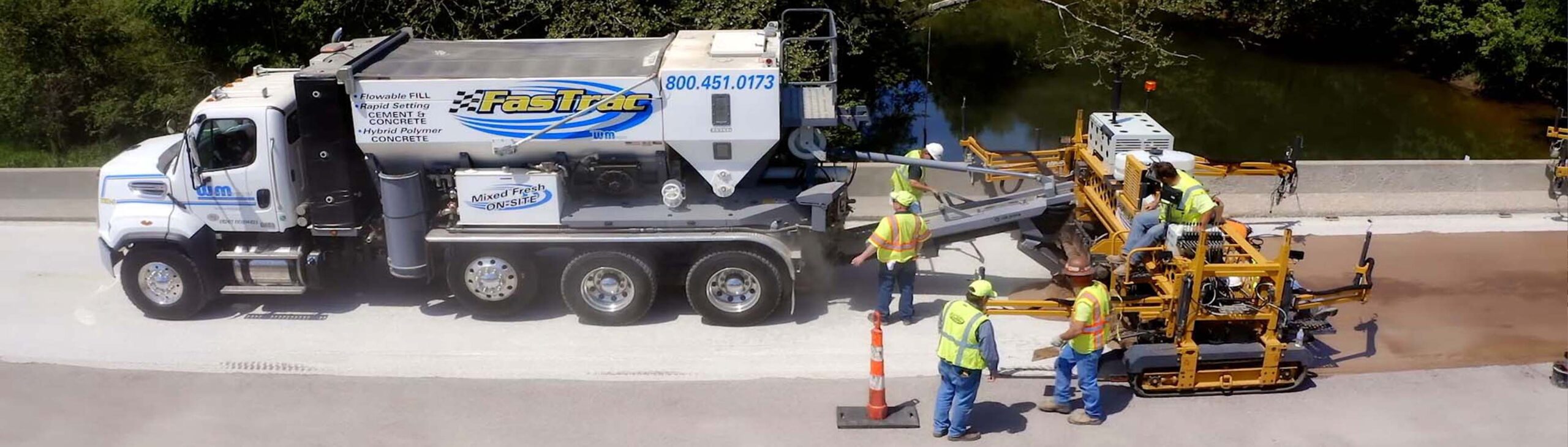 FasTrac Accelerator Header Image FasTrac Accelerator is used on a bridge repair to speed up the process and open for traffic sooner.